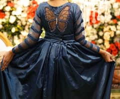 designer lehenga back butterfly embroidery only one use