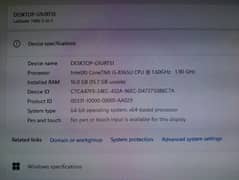 Dell 7400 2 in 1. core i5 8th gen  laptop for sale in half amount