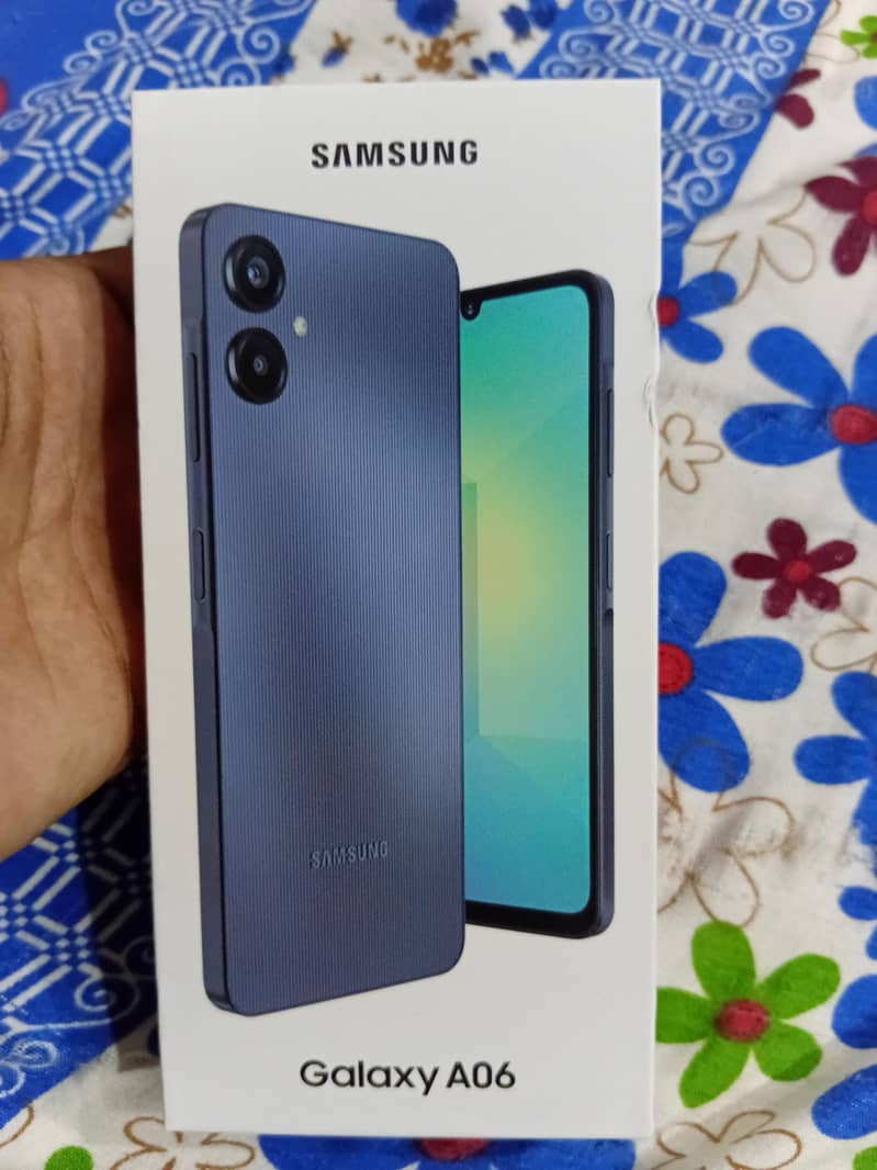 Sumsung Galaxy A06 4gb Ram 128gb memory condition 10/10 with box 1