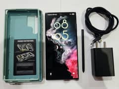 samsung s22 ultra dual sim  with accessories