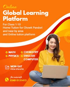 Online and Home Tution Facility