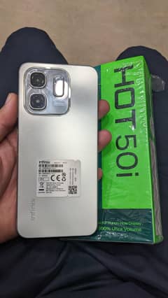 infinix hot 50i 6+6/128Gb  Full box