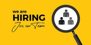 we are hiring staff for male and female
