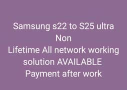 Samsung S22  s23 s24 s25 ultra + plus  Sim working iphone