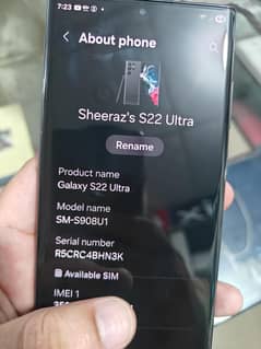 Samsung Galaxy S22 ultra