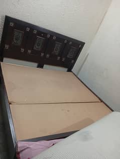 King size double bed with side tables and dressing table