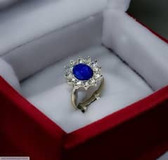 silver plated adjustable ring