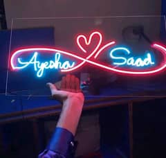 Customised Neon Sign Lahore |Neon Lights|light sign|3d sign board|