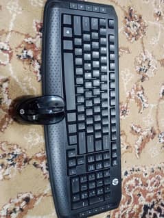 wireless keyboard and mouse (HP)
