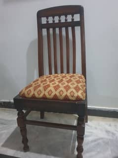 Dining table with 6 chairs