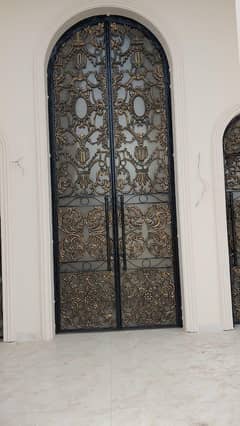 Main gate grill and ralling  etc