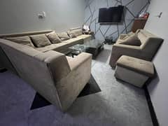 12 seater L shape sofa set
