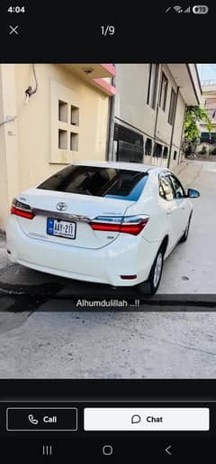 toyota corolla Xli 2016 model converted onto Gli