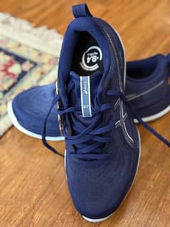 Asics Cumulus 27 road running shoe indigo blue