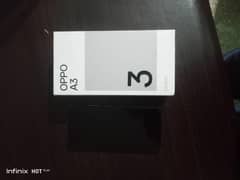 Oppo A3 Excellent Condition for URGENT sale less than one month used!