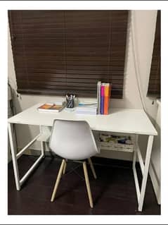 Modern K-shape computer and study table, office table, desktop table