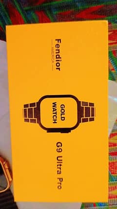 Haino Teko G9 ULTRA PRO MAX smart watch golden edition