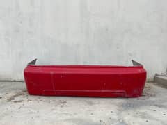 Civic 1999 2000 back bumper and trunk