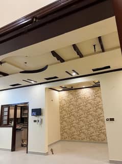 For Sale of House on Prime Commercial Location with Park Facing A House ground plus one size 120 square yards but it is on 200 square yards 3 rooms on ground floor & 3 rooms on first floor, located at Main Babar Market, Sector 37 C, Landhi No. 3, Karachi *Code(13757)*