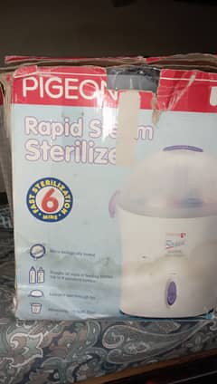 PIGEON RAPID STEAM STERILIZER FOR BABY FEEDERS
