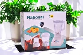 National 3 in 1 Juicer blender