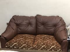 7 seater orignal leather brand new sofa