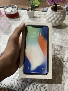 Iphone X PTA Approved with box