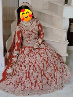 bridal lehnga and accessories