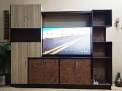 Stylish Large TV Console - Modern Design - Great Condition