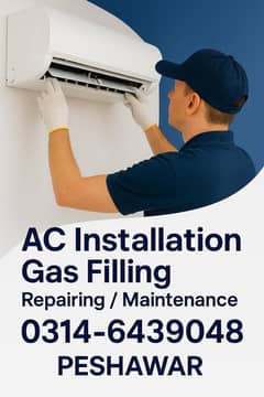 AC Installation & Gas Filling – Fast & Reliable