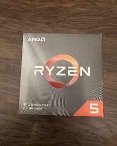 Ryzen 5 3600 with wraith cooler and Box