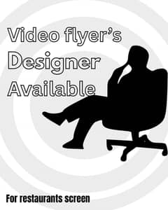 Video flyer designer for restaurants