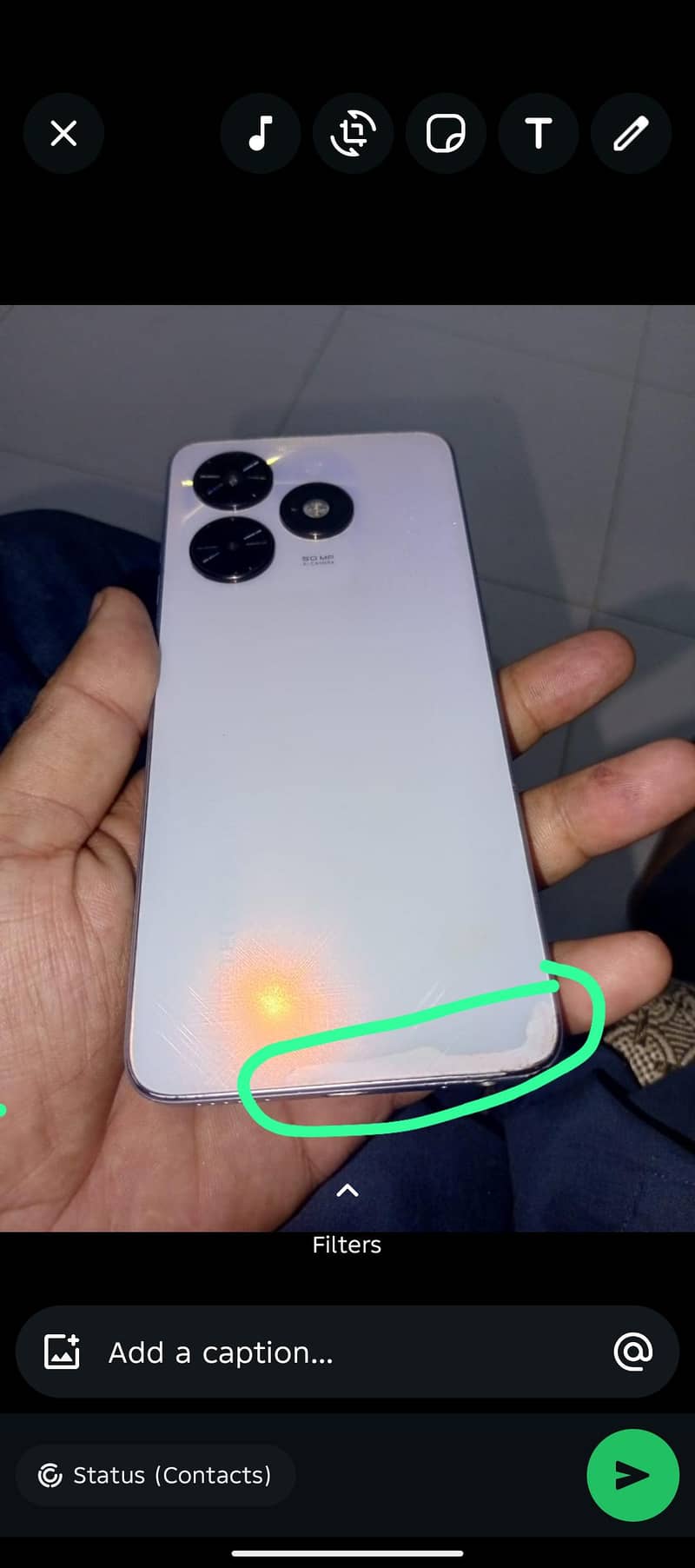 Spark 20c Tecno 4/128gb mobile with box 1