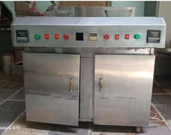 double Deep fryer