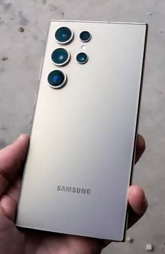 S24 Ultra 256GB natural titanium colour