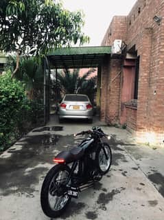 cafe racer fully modified