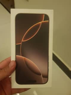 Box pack non active iphone 16 pro max JV