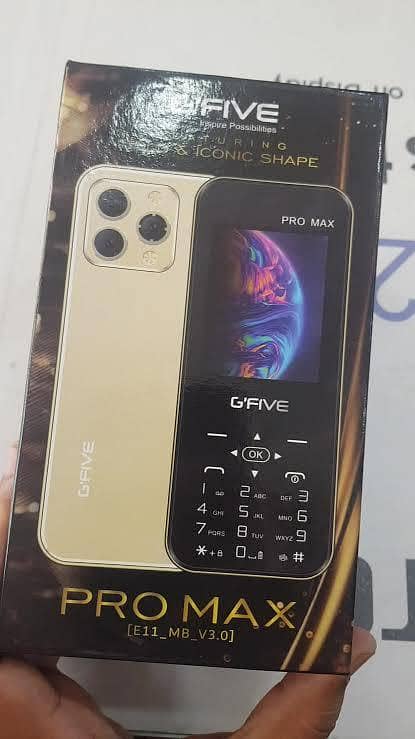 G'Five Pro Max | Box Pack | DUAL SIM | PTA APPROVED 0