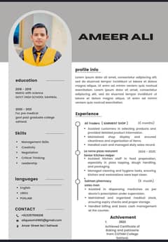 I'm Looking for a Job in Sahiwal