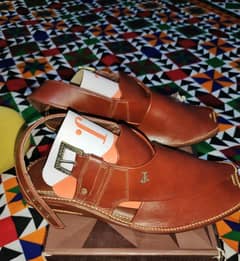 J. Original Chappal Plain Brown