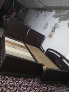 2 singal Beds