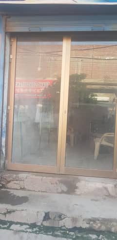 aluminium frame with door for sale