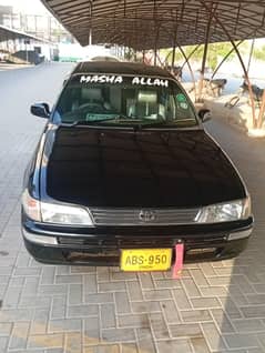 Indus corolla 1998 model black colour