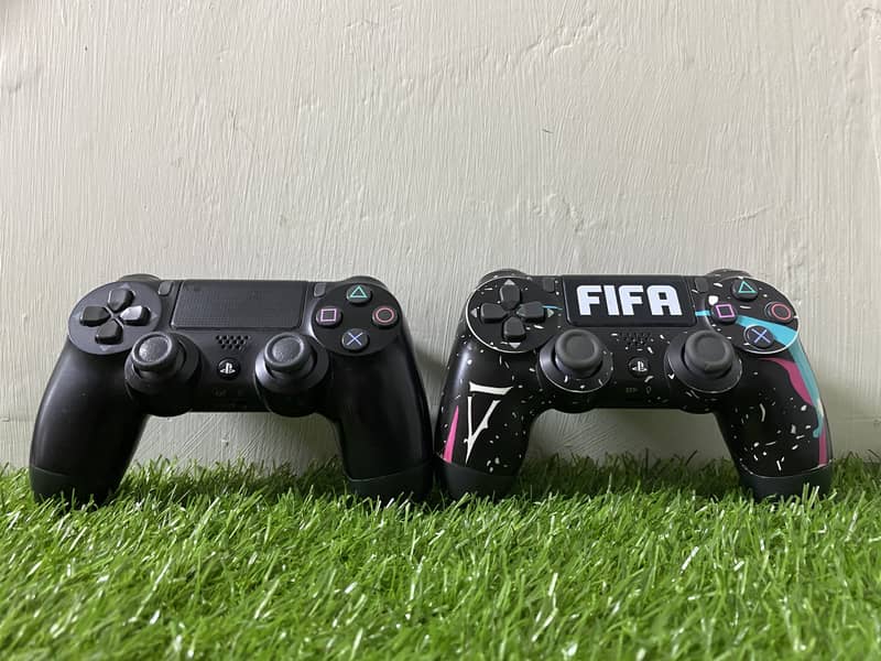 PS4 Fat With 1 Extra Controller 1