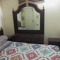bed set tebal dressing almari