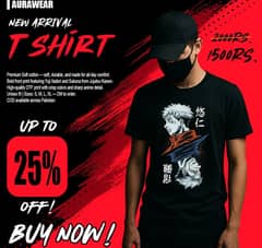 Anime Printed T shirt