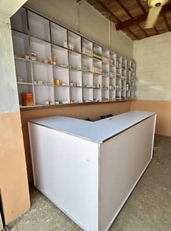 Shelf and Counter