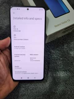 Redmi note 13 PTA Approved 03421535419Watsapp