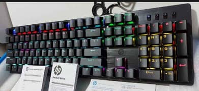 Gaming keyboard with high quality finishing