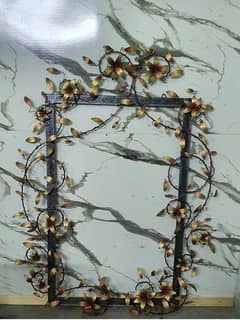 wrought Iron  Designer's Vinatge Mirror Frame